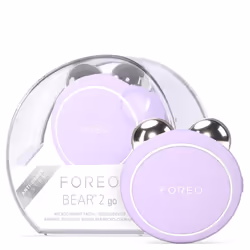 FOREO BEAR 2 go Appareil à micro-courants compact et facile à transporter avec 6 intensités et 2 types de micro-courants - L ...