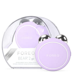 FOREO BEAR  2 go Appareil à micro-courants compact et facile à transporter avec 6 intensités et 2 types de micro-courants - Lavande