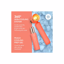 FOREO PEACH 2 - Appareil à lumière pulsée pour une épilation permanente - Pêche