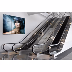 Peerless DS-VW765-LQR montage des affichages de messages 65" Noir