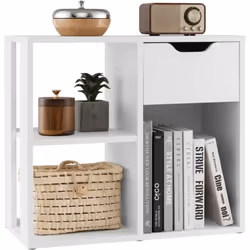À propos de cet article 【Style Elégant】Notre meuble de rangement à plusieurs niveaux présente des lignes épurées et un style  ...