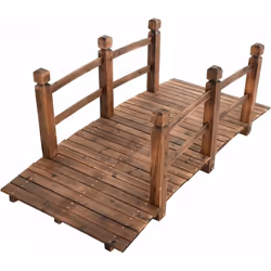Attributs 【Sapin de haute qualité】Le matériau utilisé pour ce pont en bois est un matériau de sapin de qualité digne de confi ...