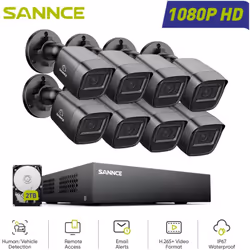 Streaming 1080p Lite net Le DVR fournit des images 1080p Lite (960 x 1080) pour protéger visiblement votre maison ou votre bu ...