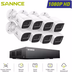 Streaming 1080p Lite net Le DVR fournit des images 1080p Lite (960 x 1080) pour protéger visiblement votre maison ou votre bu ...