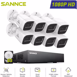 Streaming 1080p Lite net Le DVR fournit des images 1080p Lite (960 x 1080) pour protéger visiblement votre maison ou votre bu ...