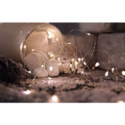 Star Trading 726-83 lumière décorative Guirlande lumineuse décorative Argent, Transparent 46 lampe(s) LED 2,76 W