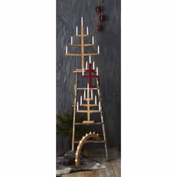 Star Trading 212-07 bougie électrique 21 W Marron, Transparent, Blanc