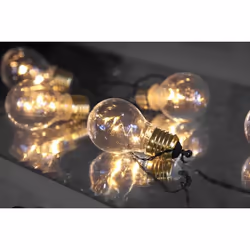 Star Trading 726-92 lumière décorative Guirlande lumineuse décorative Noir 5 lampe(s) LED 0,6 W