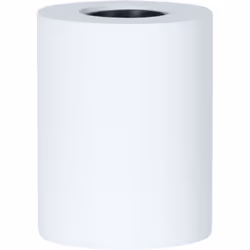 - Lampe cylindrique en bois blanc avec douille E27 et câble noir - Lampe de chevet décorative en forme de cylindre comprenant ...