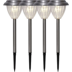 Star Trading 479-05 éclairage extérieur Éclairage au sol extérieur Ampoule(s) non remplaçable(s) LED 0,06 W Argent