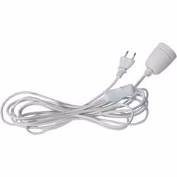 Star Trading 294-61, Câble de connexion d’éclairage, Blanc, IP20, E27, 1 ampoule(s), 40 W