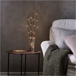 Star Trading 12.584-33 lumière décorative Figurine lumineuse décorative Marron 24 lampe(s) LED 0,38 W