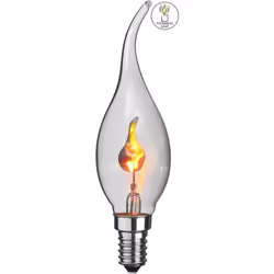 Star Trading 12.361-56, 3 W, E14, 1000 h, Blanc chaud