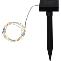 Star Trading 480-30 lumière décorative Guirlande lumineuse décorative Argent, Transparent 50 lampe(s) LED 1 W