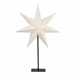 Star Trading 232-92, Figurine lumineuse décorative, Blanc, Papier, IP20, IP30, Noir, 1 ampoule(s)