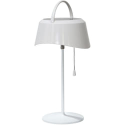 Trading lampe de table solaire extérieur Cervia, blanc - Star