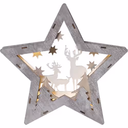 Star Trading Fauna, Figurine lumineuse décorative, Marron, IP20, 10 lampe(s), LED, 0,3 W