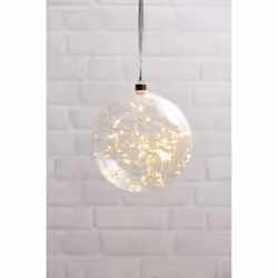 Star Trading 457-84 lumière décorative Figurine lumineuse décorative Transparent 80 lampe(s) LED 0,96 W