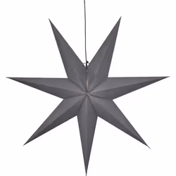 Star Trading Paper Star Ozen, Figurine lumineuse décorative, Gris, IP20, 1 lampe(s), E14, 25 W