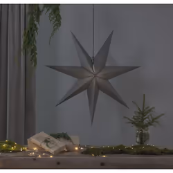 Star Trading Paper Star Ozen Figurine lumineuse décorative Gris 1 lampe(s)