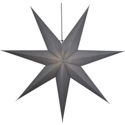 Star Trading Paper Star Ozen Figurine lumineuse décorative Gris 1 lampe(s)