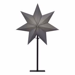 Star Trading Ozen, Figurine lumineuse décorative, Gris, Ambiance, IP20, Flexible, Étoile