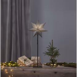Star Trading Ozen, Figurine lumineuse décorative, Gris, Ambiance, IP20, Flexible, Étoile