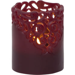 Star Trading 062-28 bougie électrique 0,09 W LED Rouge