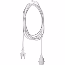 Star Trading 418-35, Rallonge, Blanc, Star Trading, IP44, E27, 25 W