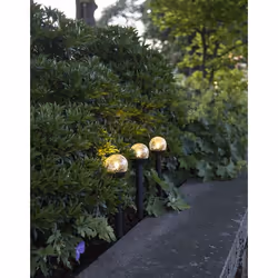 Star Trading 480-85 Éclairage au sol extérieur Ampoule(s) non remplaçable(s) LED 0,065 W Noir
