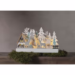 Star Trading Candlestick Reinbek Figurine lumineuse décorative Blanc 6 lampe(s) LED 0,18 W