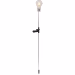 Star Trading 480-22, Éclairage au sol extérieur, Transparent, IP44, Jardin, Capteur de luminosité, Ampoule(s) non remplaçable ...