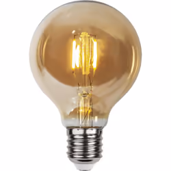 Lot de 4 ampoules LED « Basse tension », E27, 0,23 W, 28 lm, extérieur, jaune doré Lumière d'ambiance blanc chaud, par exempl ...