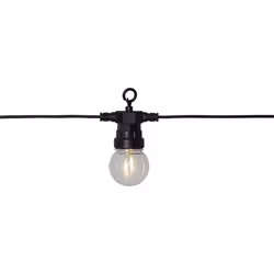 Star Trading 12.476-63, Guirlande lumineuse décorative, Noir, Ambiance, IP44, 20 lampe(s), LED