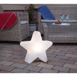 Star Trading 803-95 lumière décorative Figurine lumineuse décorative Noir, Blanc 1 lampe(s)