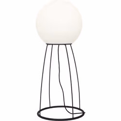 Star Trading 803-58, Balcon, Patio, Noir, Blanc, IP65, Métal, E27, 1 ampoule(s)