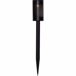 Star Trading 480-97, Éclairage au sol extérieur, Noir, IP44, Jardin, Capteur de luminosité, 1 ampoule(s)