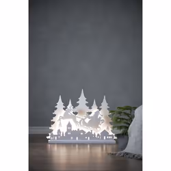 Star Trading Grandy Figurine lumineuse décorative Blanc 89 lampe(s) LED 2,4 W
