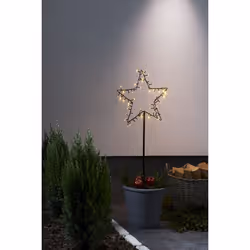 Star Trading 857-04 Figurine lumineuse décorative Noir LED 3,6 W