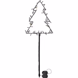 Star Trading 857-05, Figurine lumineuse décorative, Noir, IP44, 18 h, 60 lampe(s), LED