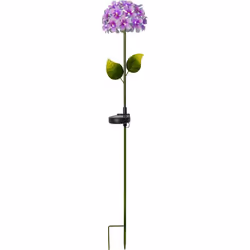 Star Trading 481-57 Éclairage au sol extérieur Ampoule(s) non remplaçable(s) LED 0,062 W Rose, Argent