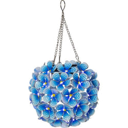 Star Trading Hortensia Figurine lumineuse décorative Bleu LED 0,62 W