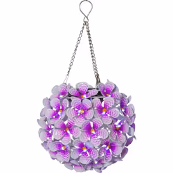 Star Trading Hortensia Figurine lumineuse décorative Rose 1 lampe(s) LED 0,62 W