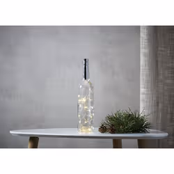 Star Trading Dew Drop, Guirlande lumineuse décorative, Argent, Transparent, 6 h, 18 h, 15 lampe(s), LED