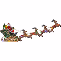 Star Trading Decorative Scenery Deerville, Figurine lumineuse décorative, Multicolore, 6 h, 18 h, 15 lampe(s), LED
