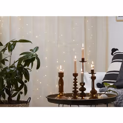 Star Trading 456-18-1 Guirlande lumineuse décorative Argent 100 lampe(s) LED 1,5 W