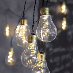 Cette magnifique guirlande lumineuse LED d'extérieur est complètement différente de beaucoup d'autres ampoules guirlandes lum ...