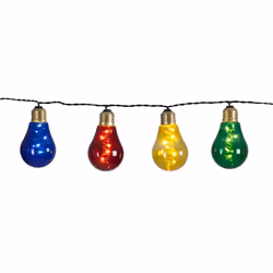 Star Trading 476-34-1, Guirlande, Noir, 3,6 m, Noir, IP44, 105 mm