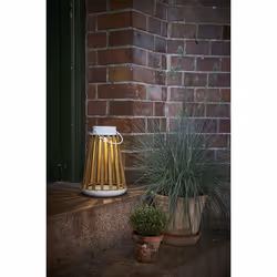 Star Trading Catania lanterne LED Bronze, Blanc
