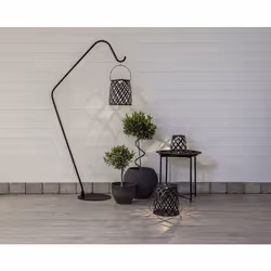 Star Trading Calabria Éclairage de plancher extérieur LED Noir